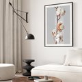 Plakat bez ramy 30x40 - Bawełniana boho miękkość - bawełna, boho