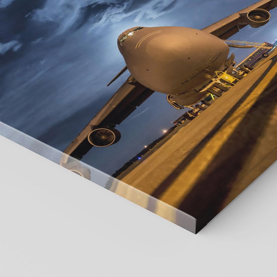 Obraz na płótnie 30x30 - Samolot: Podniebna Wolność - samolot, transport