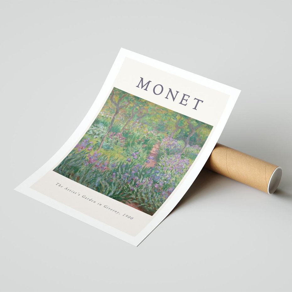 Plakat bez ramy 21x30 - Reprodukcja Moneta - Monet, reprodukcja