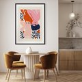 Plakat bez ramy 30x40 - Miłość w Dwóch Sercach - miłość, para zakochanych