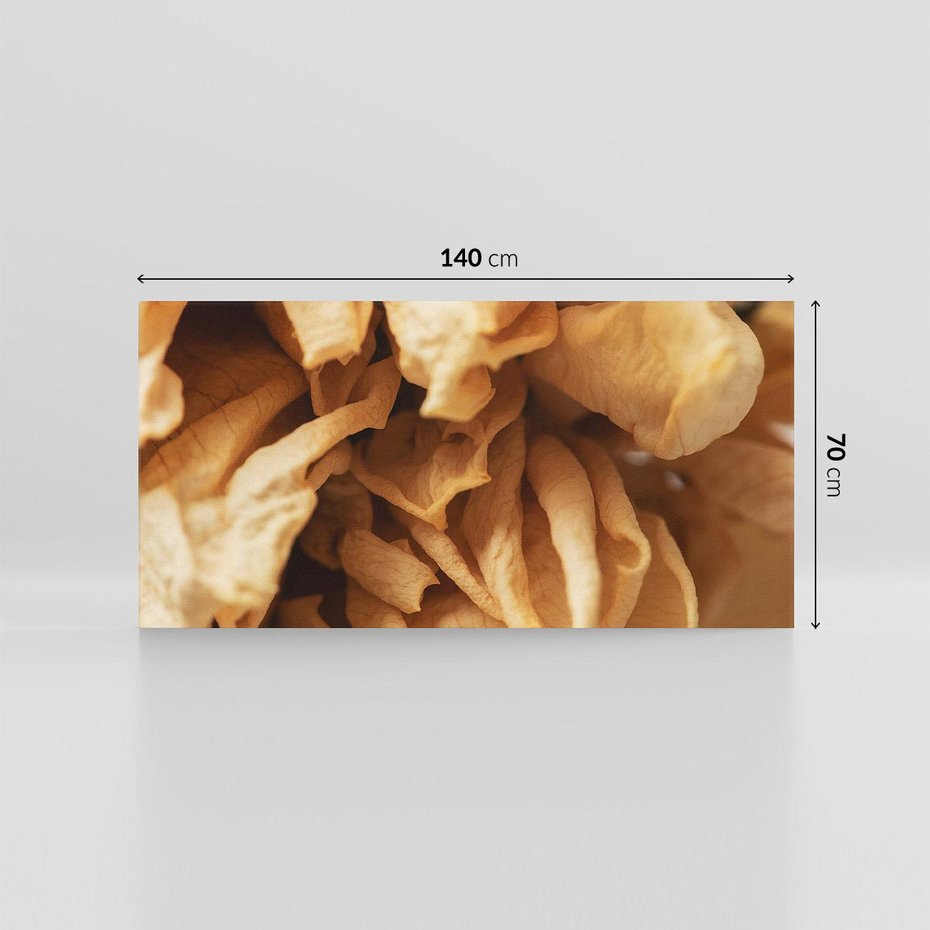 Obraz na płótnie 140x70 - Zjawiskowe zasuszone kwiaty - zasuszone, kwiaty