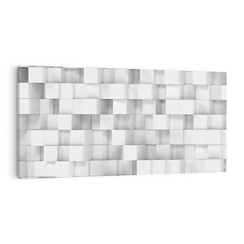 Obraz na płótnie 100x50 - Gra form i kolorów - 3D, abstrakcja