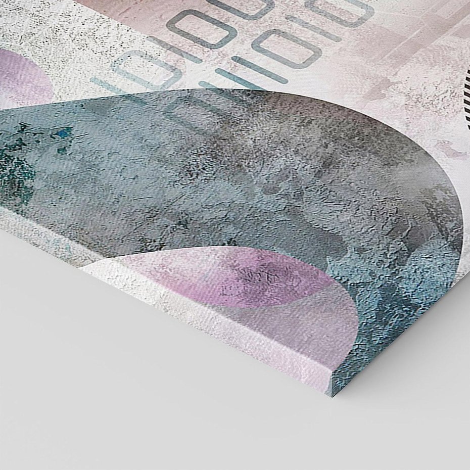 Obraz na płótnie 70x100 - Nocne opowieści w barwach - typografia, abstrakcja