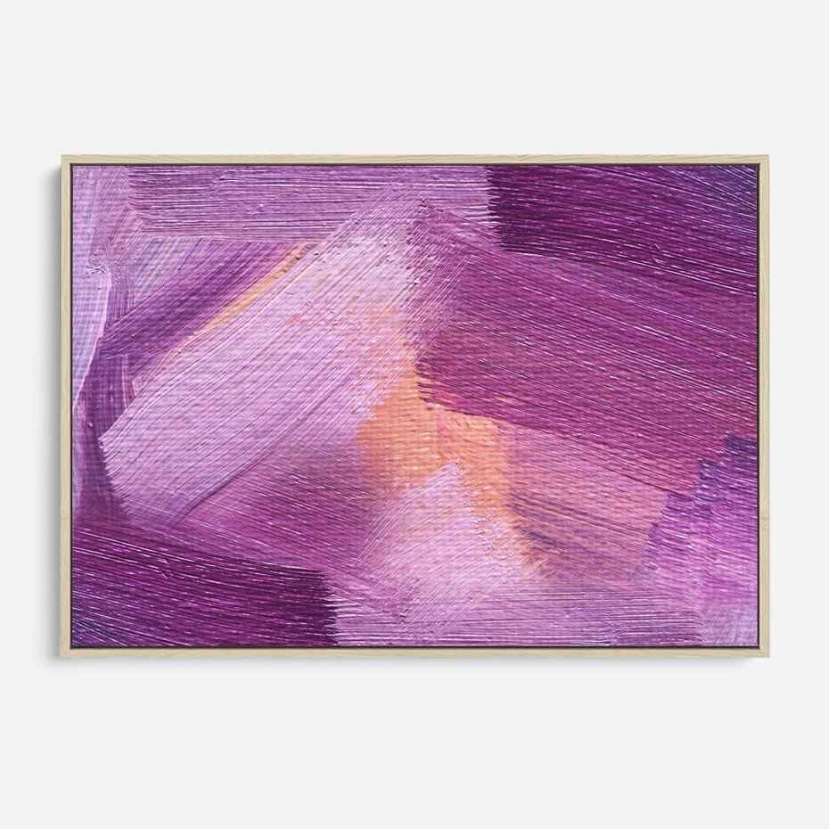 Obraz w ramie 120x80 - Abstrakcyjna gra kolorów - abstrakcja, akwarela - rama drewno