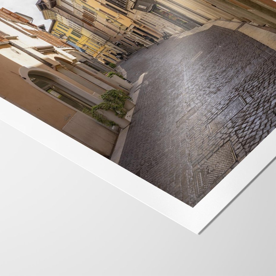 Plakat bez ramy 30x40 - Magiczne widoki - uliczka, perspektywa