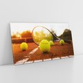 Obraz na płótnie 100x50 - Moc sportowej rywalizacji - tenis, kort