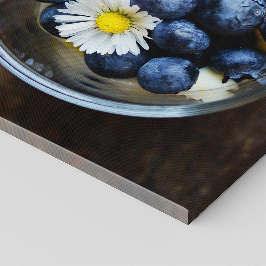 Obraz na płótnie 100x50 - Borówki - Owocowe Ukojenie - borówki, owoce