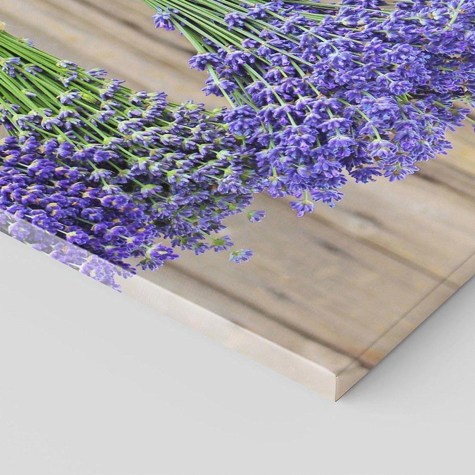 Obraz na płótnie 80x120 - Lawenda kompozycja Kwiaty - lawenda, kwiaty