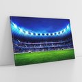 Obraz na płótnie 120x80 - Energia na stadionie - piłka, nożna