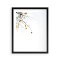 Plakat w ramie 40x50 - Złota Jesień - drzewo, żółte liście - rama czarna