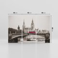 Obraz na płótnie 120x80 - Ikona Londynu - Most - most, Londyn