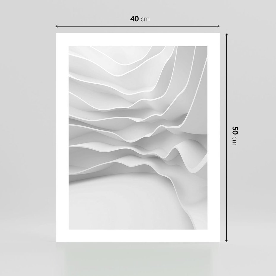 Plakat bez ramy 40x50 - Żywa Natur - 3d, abstrakcja