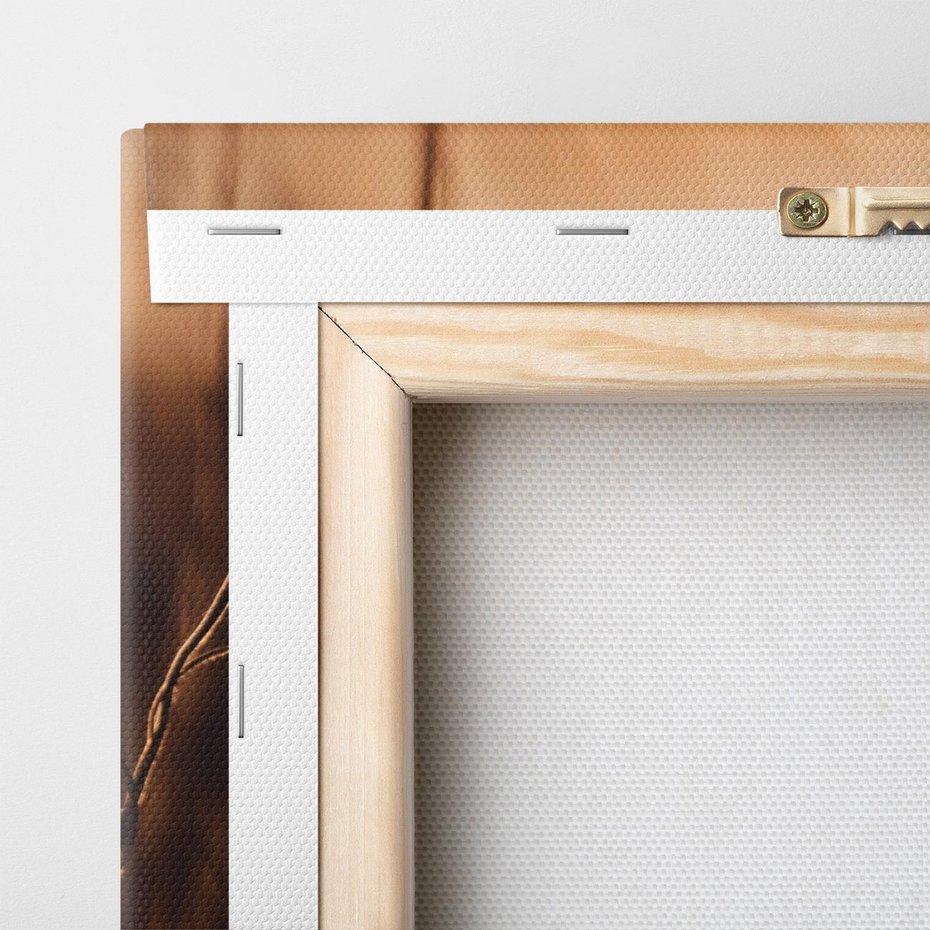 Obraz na płótnie 70x100 - Spokój łąki pod zachodem słońca - zachód, słońca