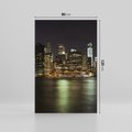 Obraz na płótnie 80x120 - Nowy Jork nocą - New York, Nowy