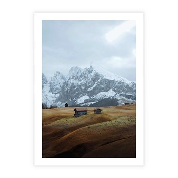 Plakat bez ramy 40x50 - Odkryj Ich Urok - góry, skandynawia