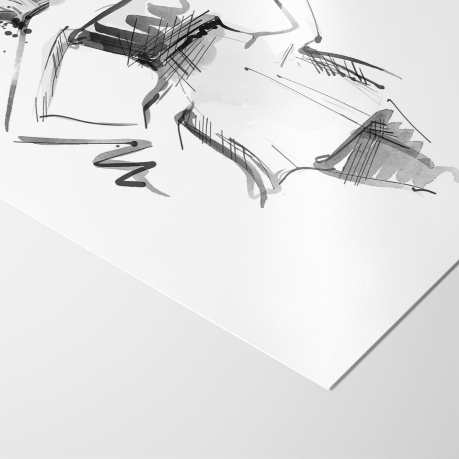 Plakat bez ramy 40x50 - Piękno mody i urody - beauty, fashion