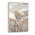 Obraz w ramie 50x70 - Nowoczesne Odbicia - akwarela, obraz - rama biała