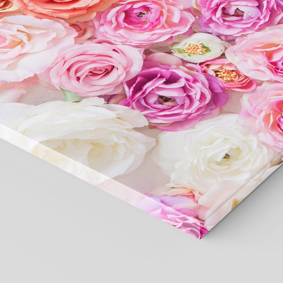 Obraz na płótnie 100x50 - Róże w pełnym rozkwicie - róże, kwiaty