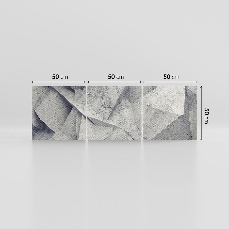 Obraz na płótnie 150x50 - Architektura w trójwymiarowym wymiarze - architektura, 3D