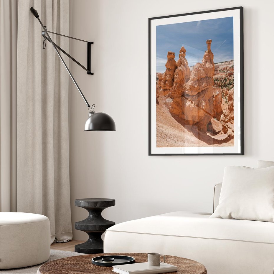 Plakat bez ramy 40x50 - Spektakularne Formacje Naturalne - kanion, pustynia