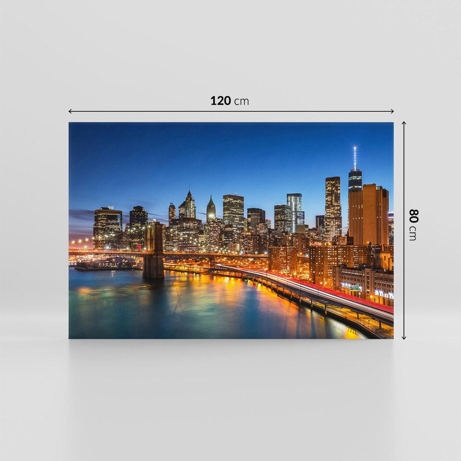 Obraz na płótnie 120x80 - Nowy Jork: miasto niezwykłych możliwości - Nowy York, USA