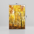 Obraz na płótnie 50x70 - Jesienny Las - Kolorowa Paleta Natury - jesień, drzewa