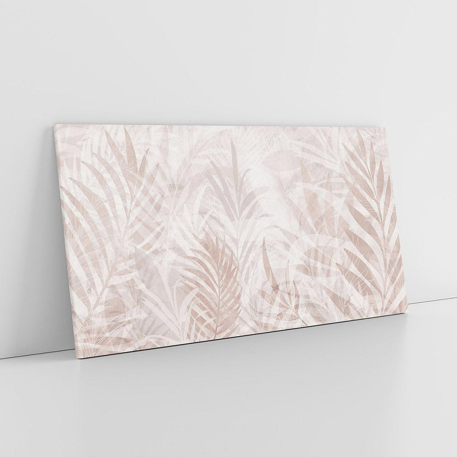 Obraz na płótnie 120x60 - Pejzaż zaklętych uczuć - monochromatyczne, w odcieniach beżu