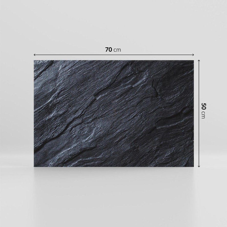 Obraz na płótnie 70x50 - Kamienne tekstury w trójwymiarze - kamień, tekstura