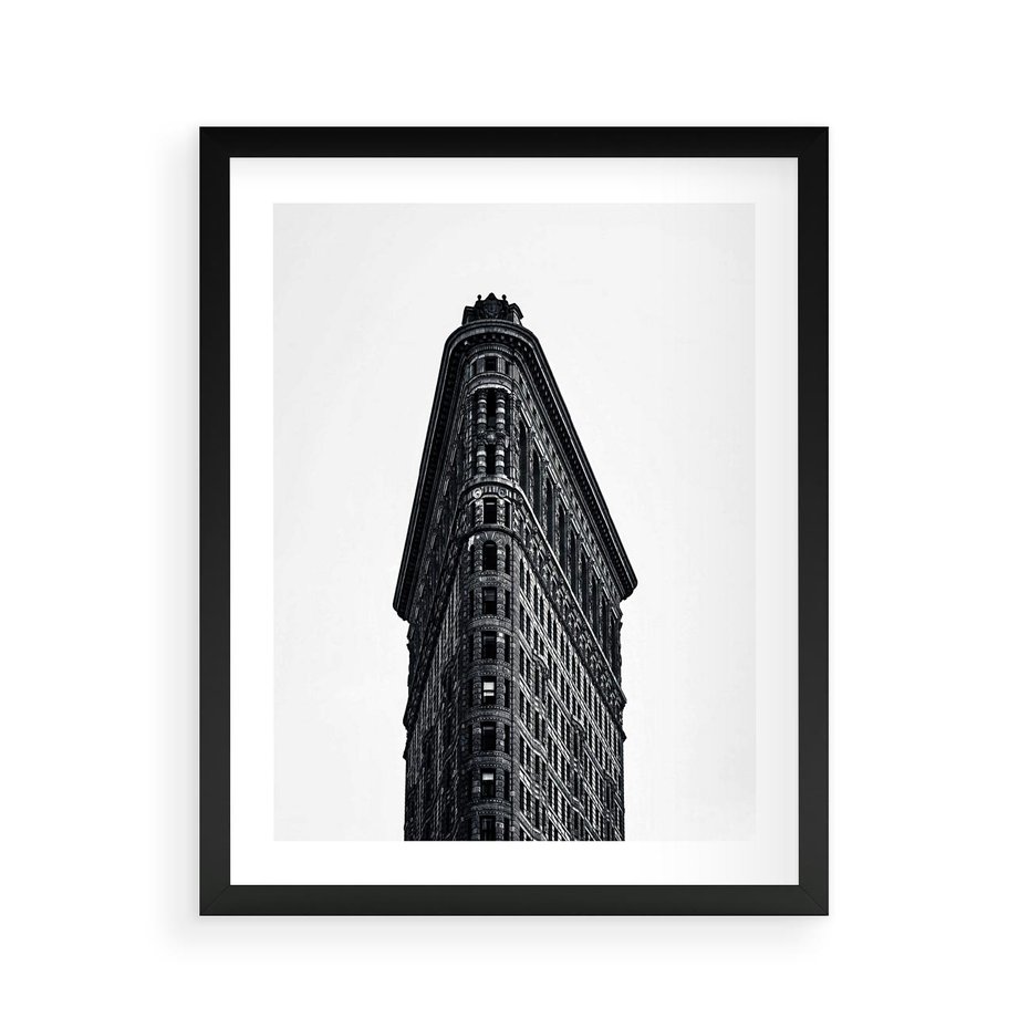 Plakat w ramie 40x50 - Majestatyczna Architektura - architektura, majestatyczny budynek - rama czarna