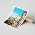 Plakat bez ramy 30x40 - Magia Miejskiego Krajobrazu - uliczka, perspektywa