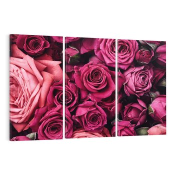 Obraz na płótnie 120x80 - Róże - piękno kwiatów - róże, kwiaty
