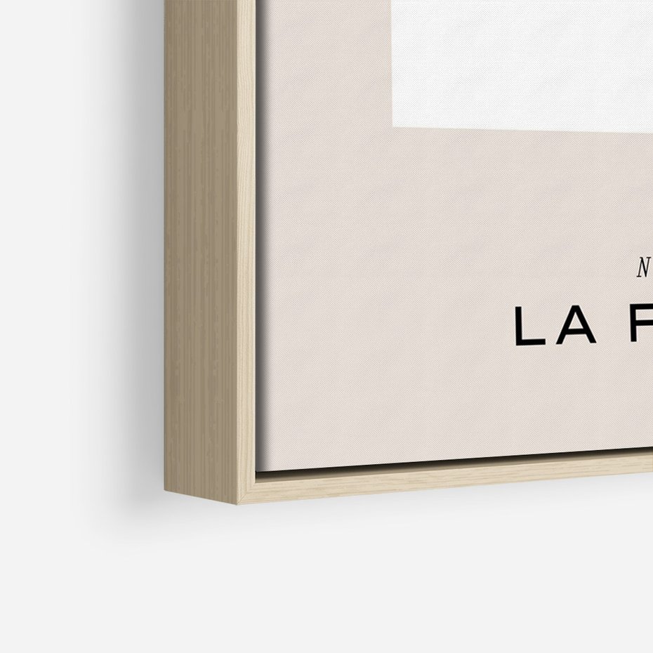 Obraz w ramie 70x100 - Boho Harmonia Stylu - abstrakcyjna sztuka, akt - rama drewno