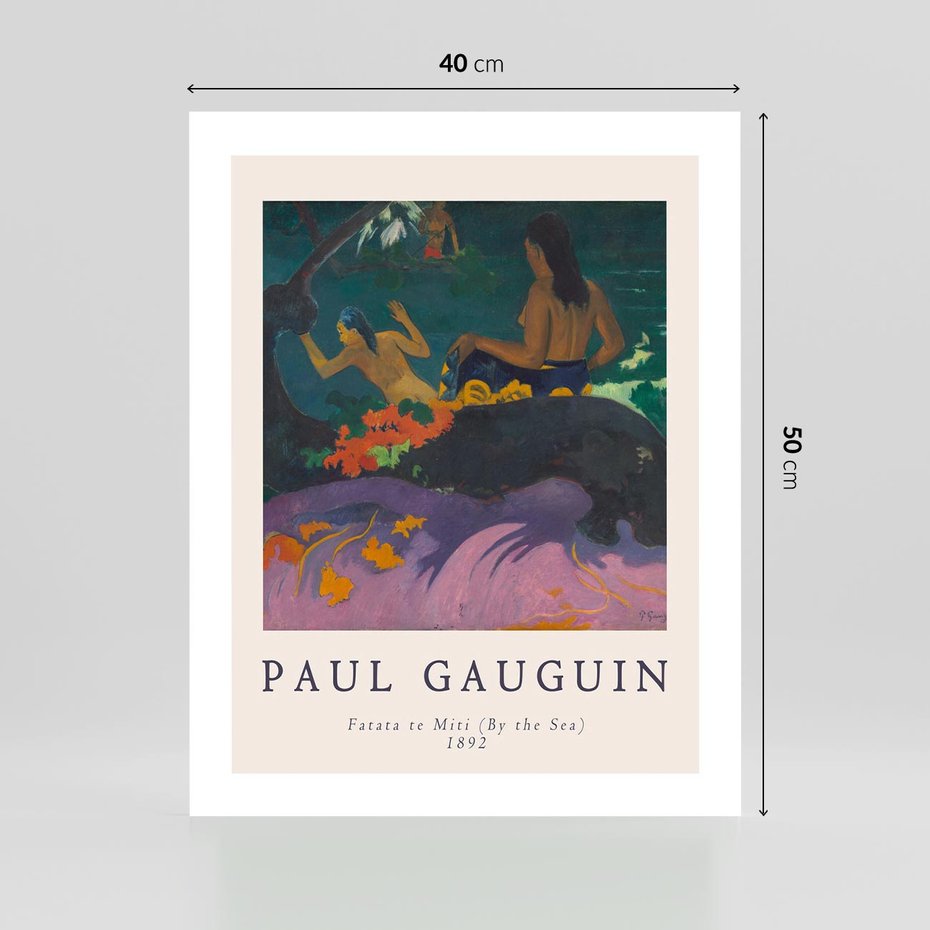 Plakat bez ramy 40x50 - Paul Gauguin: Reprodukcja - Paul Gauguin, reprodukcja