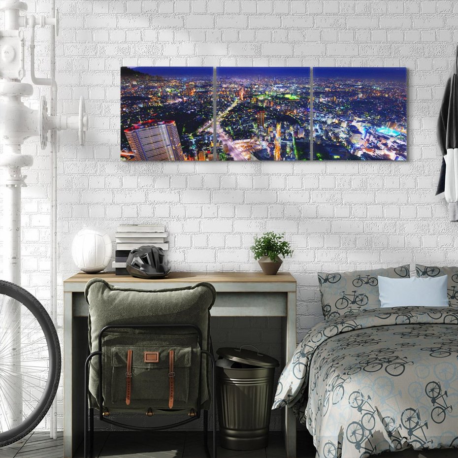 Obraz na płótnie 90x30 - Siła i spokój - wulkaniczne piękno Japonii - wulkan, japonia