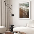 Plakat bez ramy 30x40 - Spokój nad plażą - plaża, morze