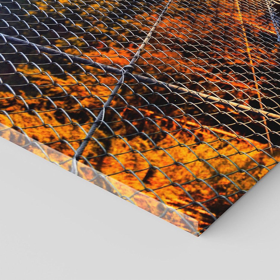 Obraz na płótnie 140x70 - Drewniany most w górach - most, drewniany