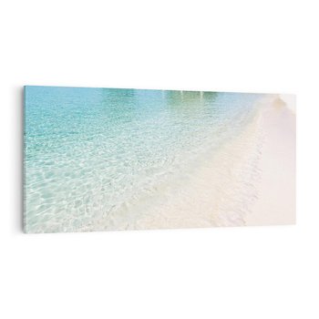 Obraz na płótnie 140x70 - Rajski klimat plaży tropikalnej - plaża, tropiki