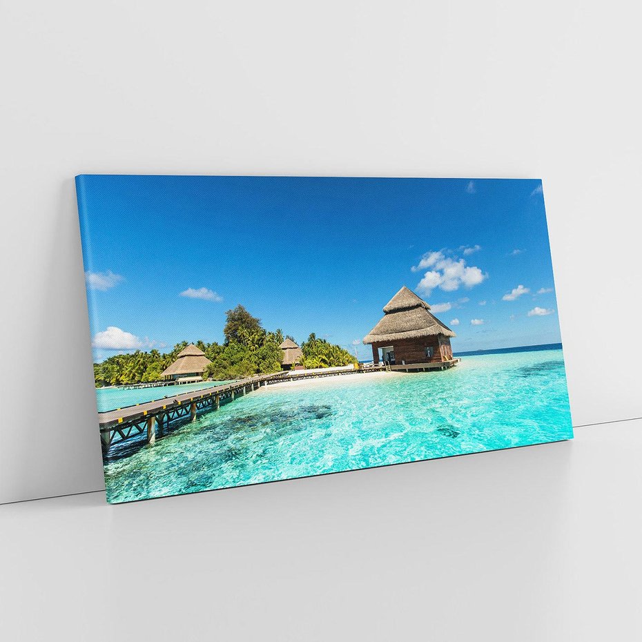 Obraz na płótnie 120x60 - Rajski Klimat - tropikalna, wyspa