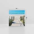 Obraz na płótnie 30x30 - Żywa Natura - plaża, morze