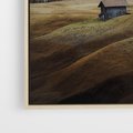Obraz w ramie 50x70 - Odkryj Ich Urok - góry, skandynawia - rama drewno