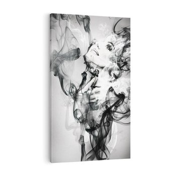 Obraz na płótnie 50x70 - Abstrakcja kobiecego piękna - abstrakcja, kobieta