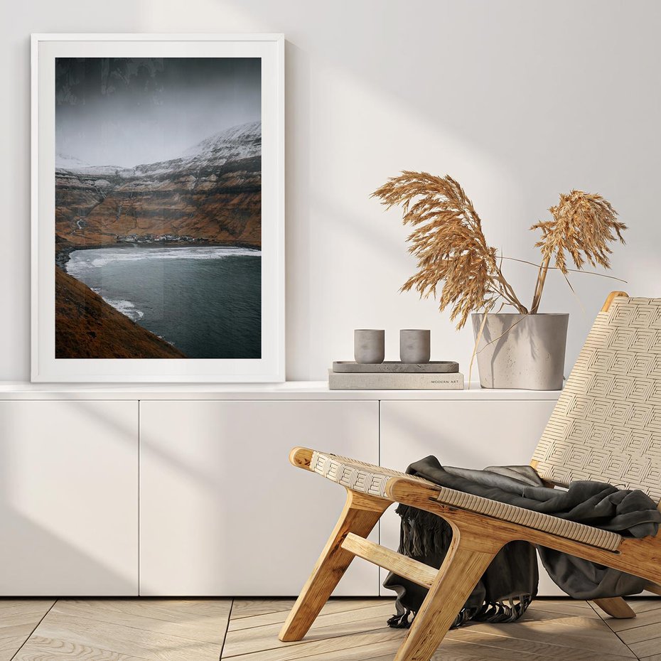 Plakat bez ramy 21x30 - Spektakularna Przyroda - fiordy, Norwegia