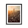 Plakat w ramie 30x40 - Nowojorska Skyline - Manhattan, Nowy Jork - rama czarna