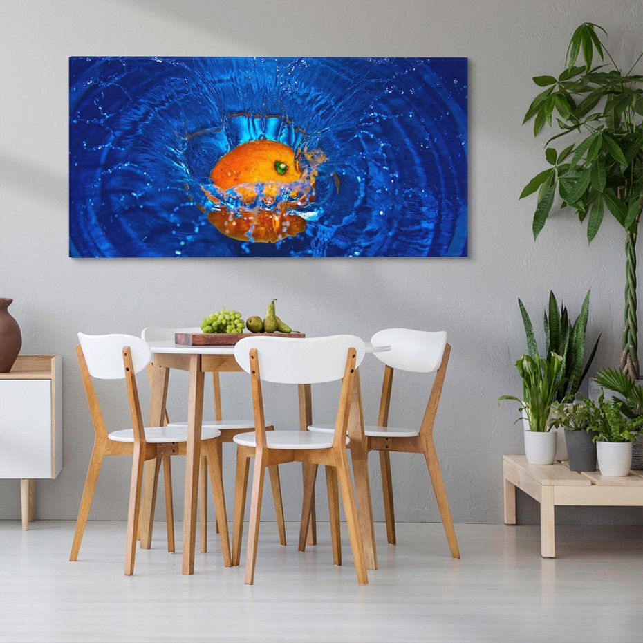 Obraz na płótnie 140x70 - Pomarańcza Owoce - pomarańcza, owoce