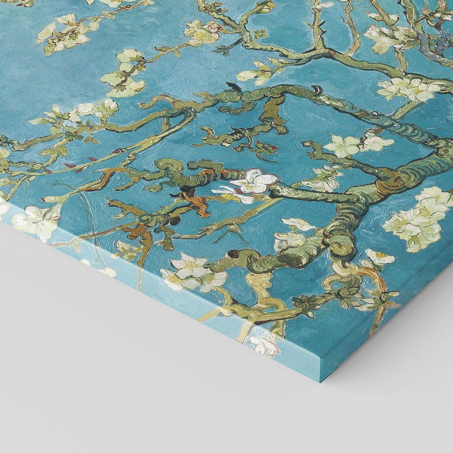 Obraz na płótnie 50x50 - Almond blossom 1890, Vincent van Gogh - Reprodukcja - reprodukcja, obraz na płótnie
