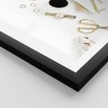 Plakat w ramie 30x40 - Luksusowy Lifestyle - kompozycja lifestyle, fotografia - rama czarna