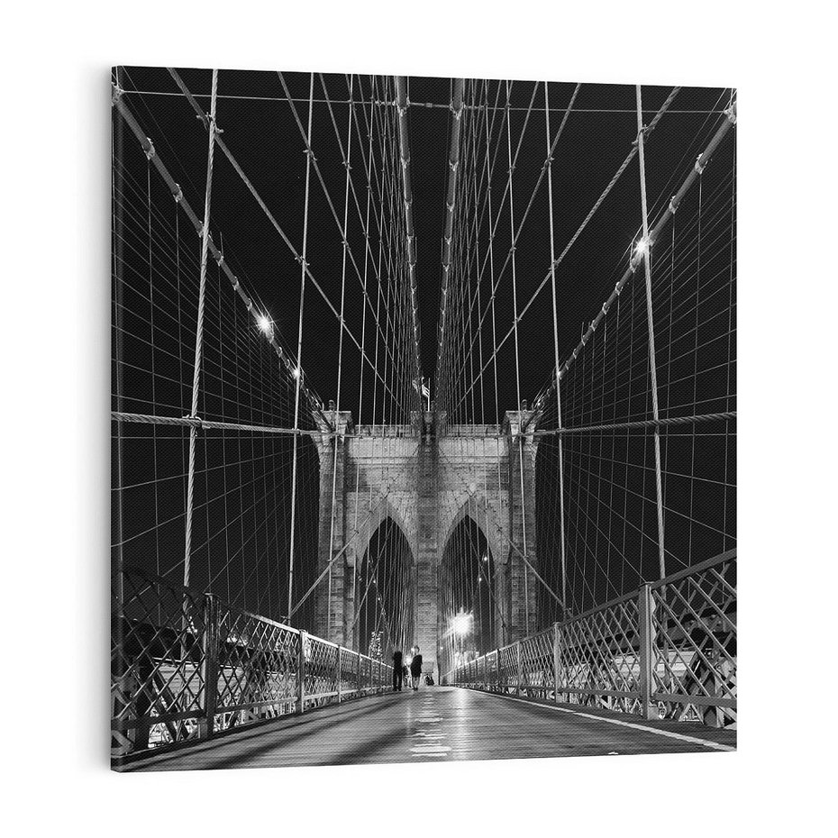 Obraz na płótnie 40x40 - Nowy Jork - Mosty w USA - NY, USA