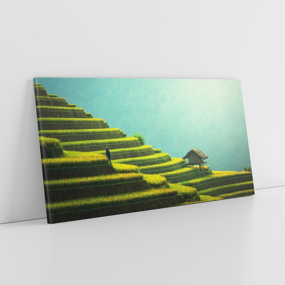 Obraz na płótnie 120x60 - Góry Azji: Siła i Urok Natury - Azja, góry