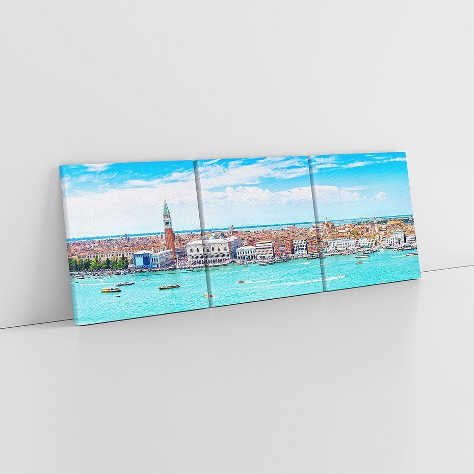 Obraz na płótnie 90x30 - Wenecja nad morzem: włoski romantyzm - Wenecja, Włochy