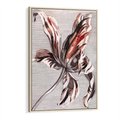 Obraz w ramie 50x70 - Graficzna Elegancja - nowoczesna sztuka, grafika - rama drewno
